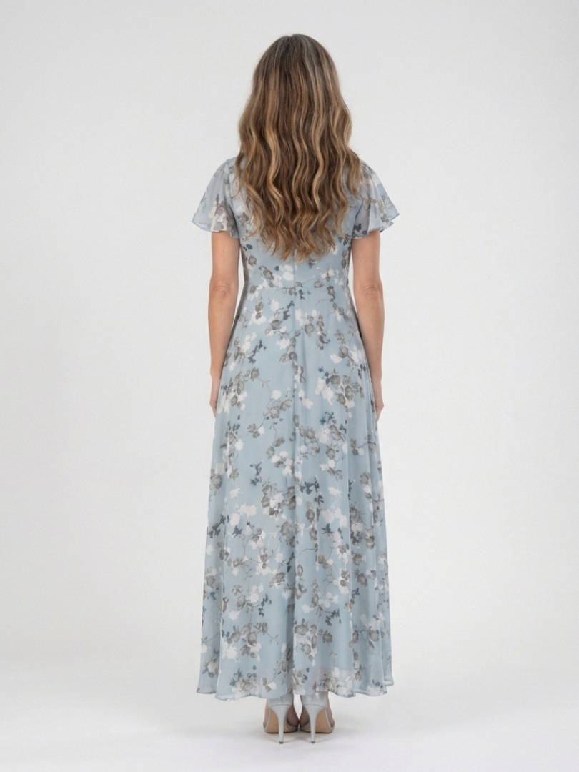 Ismeria | Rochie Maxi din Chiffon Floral