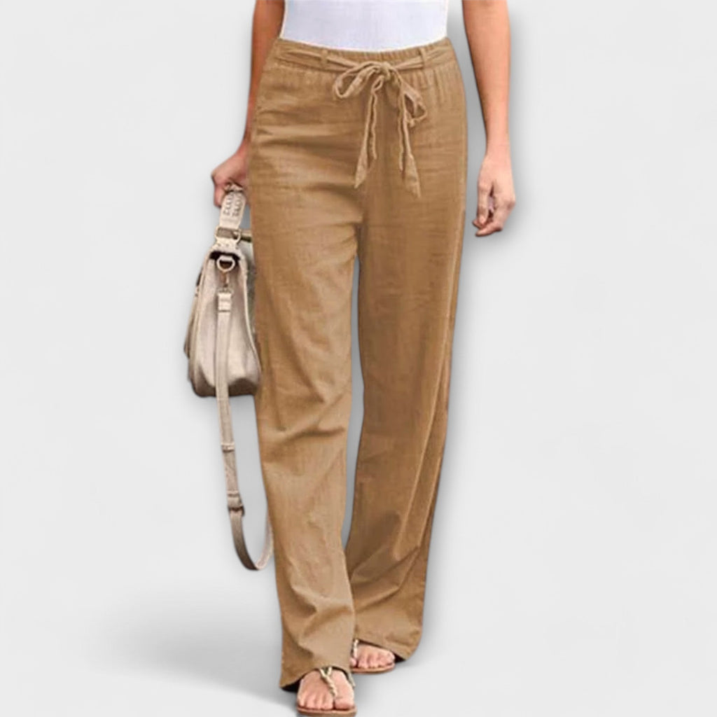 Ava™ - Pantaloni ușori de in