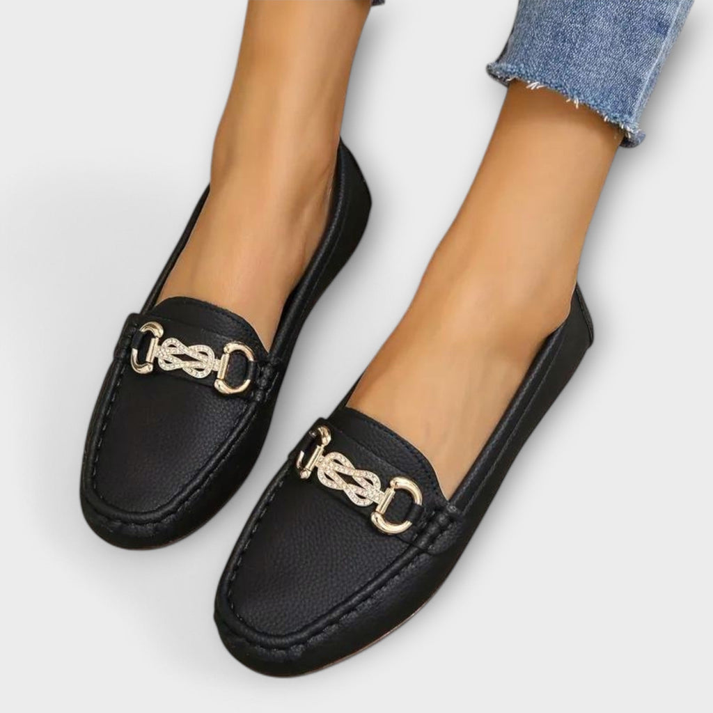 Cristina - Mocasini din piele