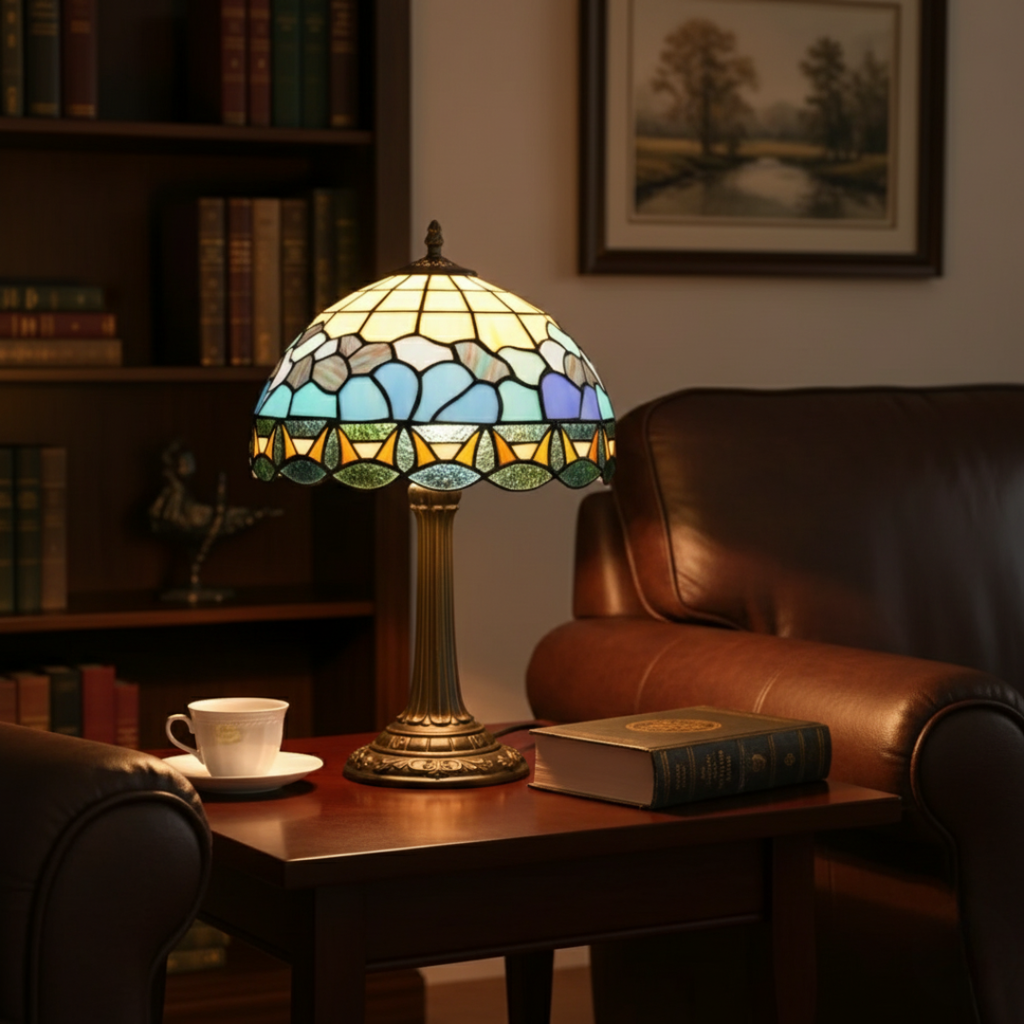 Lampa Tiffany Nordlys