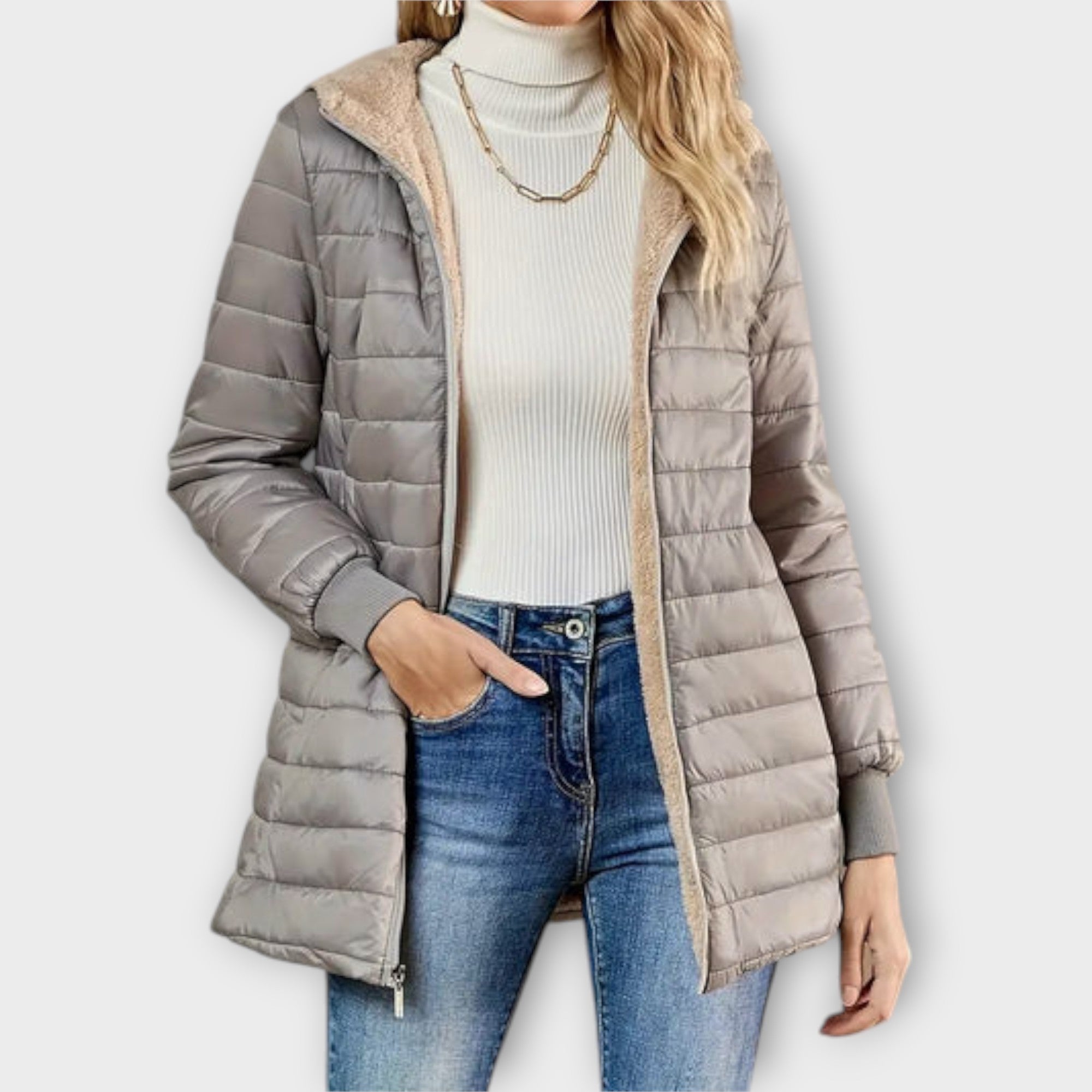 Carolin - Jachetă casual de iarnă pentru femei