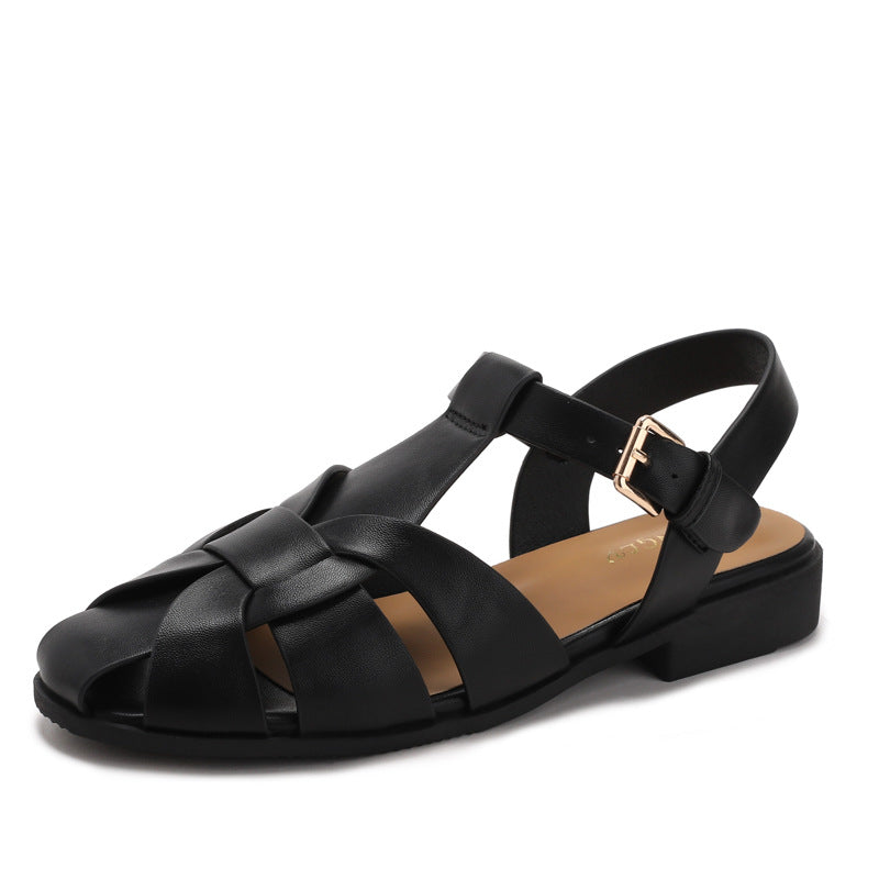 Roma - Woven Leather Sandals