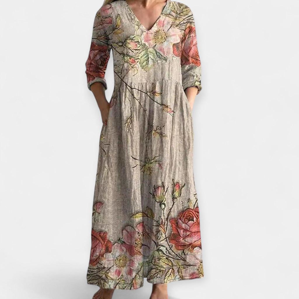 Rochie florală ușoară
