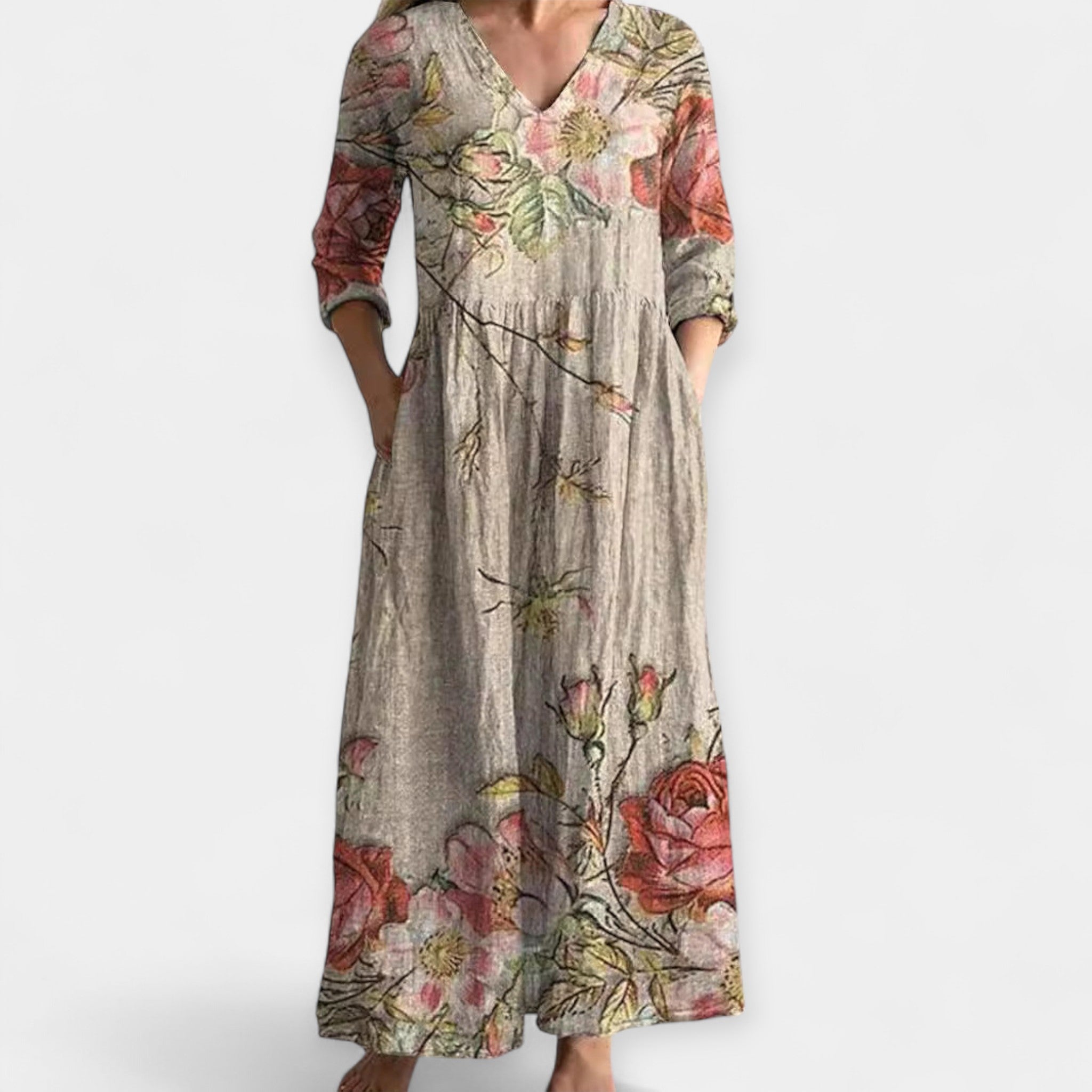 Rochie florală ușoară