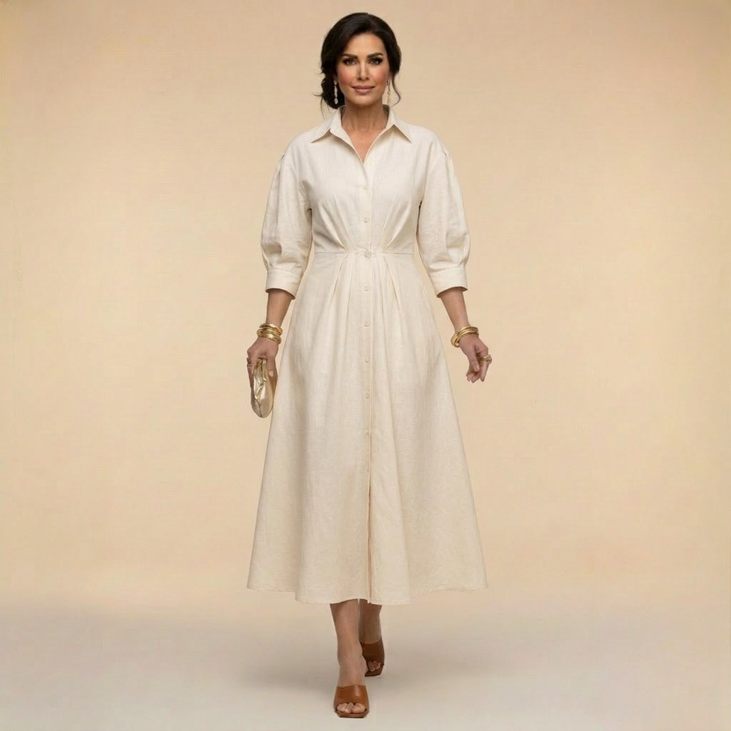Monroe - Rochie maxi vaporoasă cu decolteu petrecut
