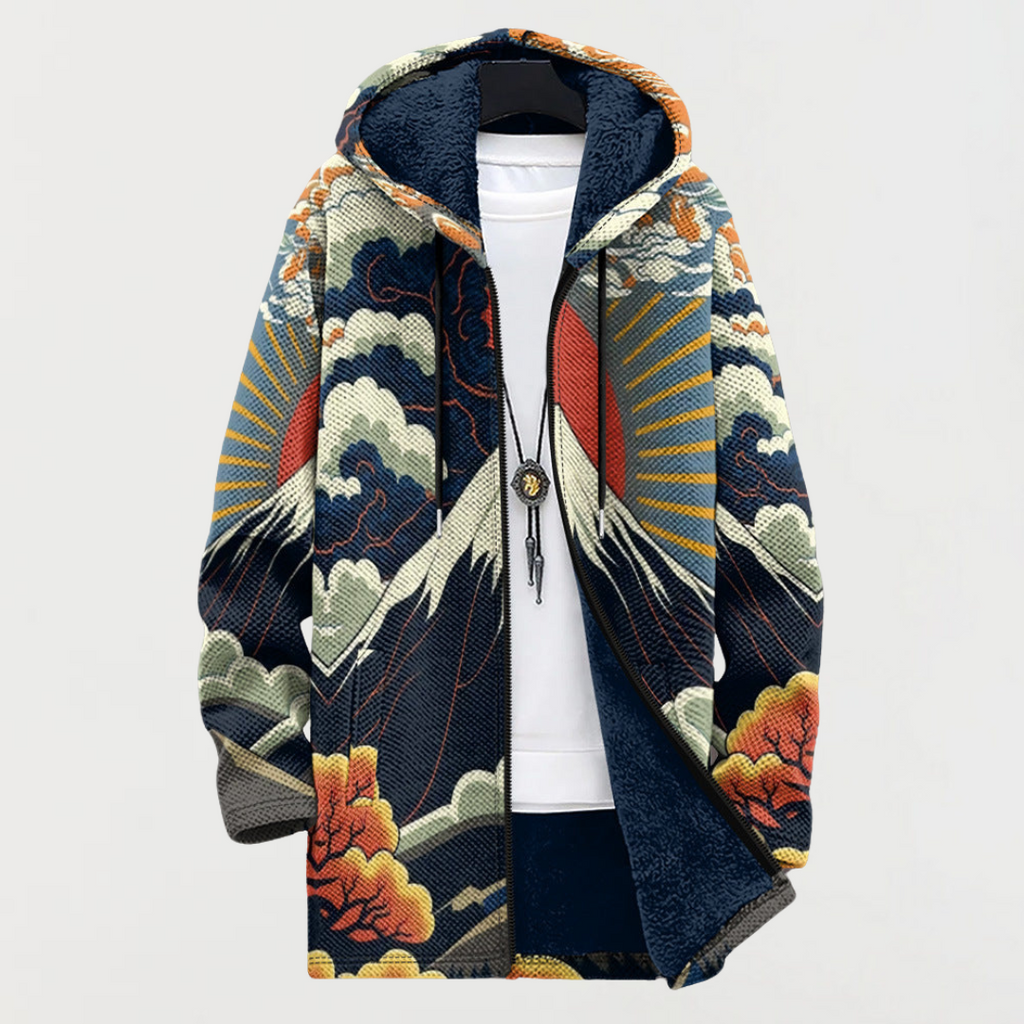 Hanorac cu model Mountain Dawn