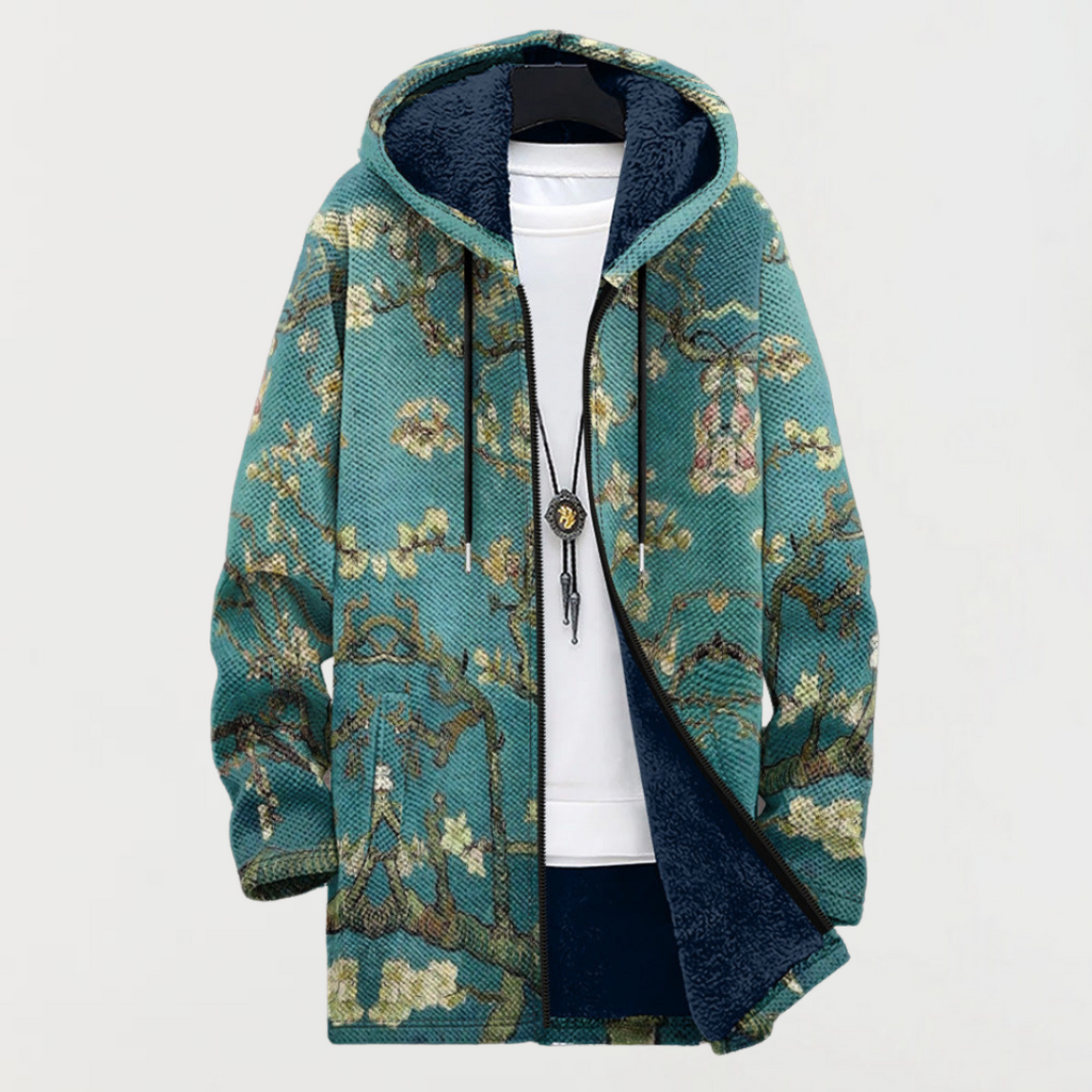 Artistic Floral Pattern Jacket