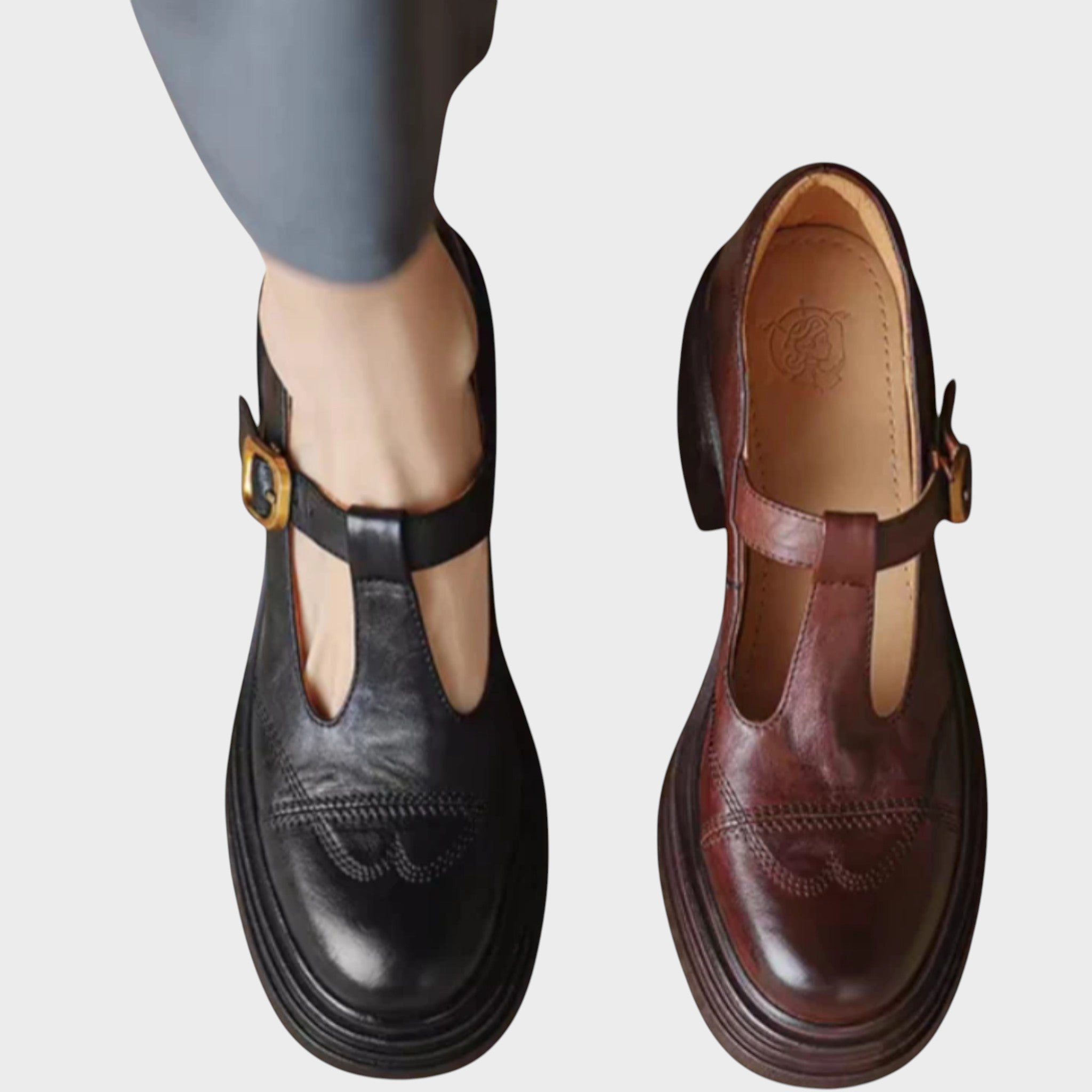 Vera - Mocasini eleganți cu imprimeu