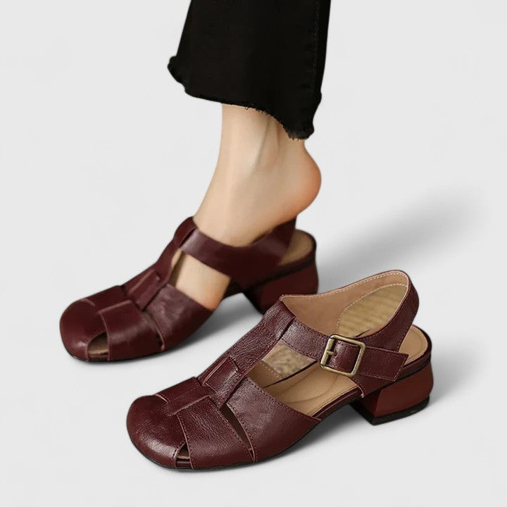 Daina - Sandale elegante din piele