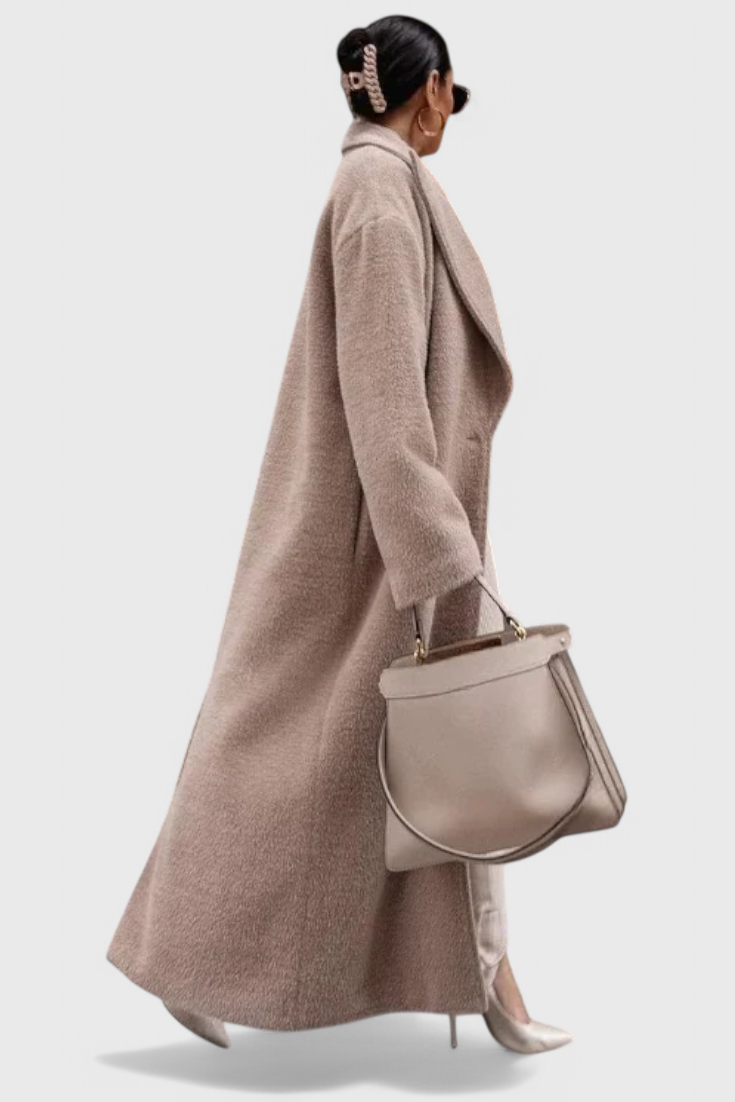 Chloe™ | Palton lung elegant structurat