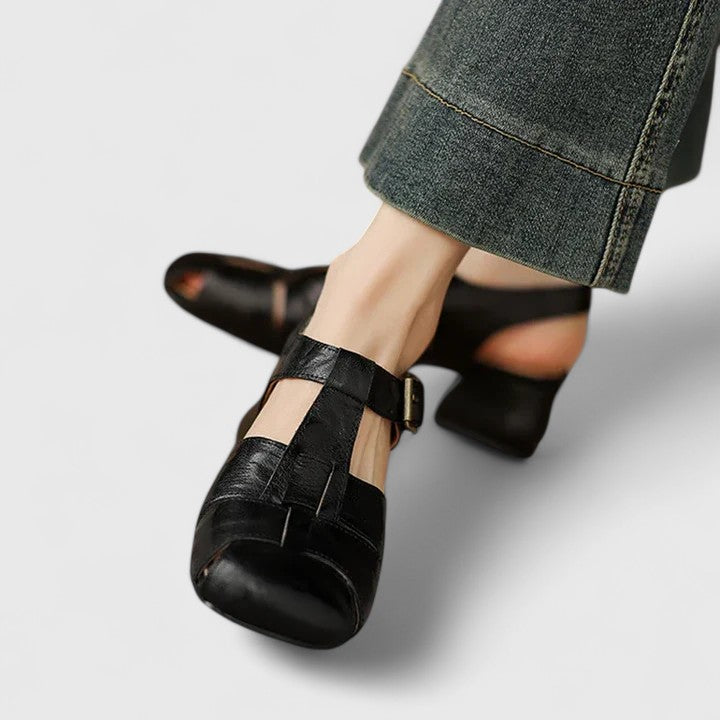 Daina - Sandale elegante din piele