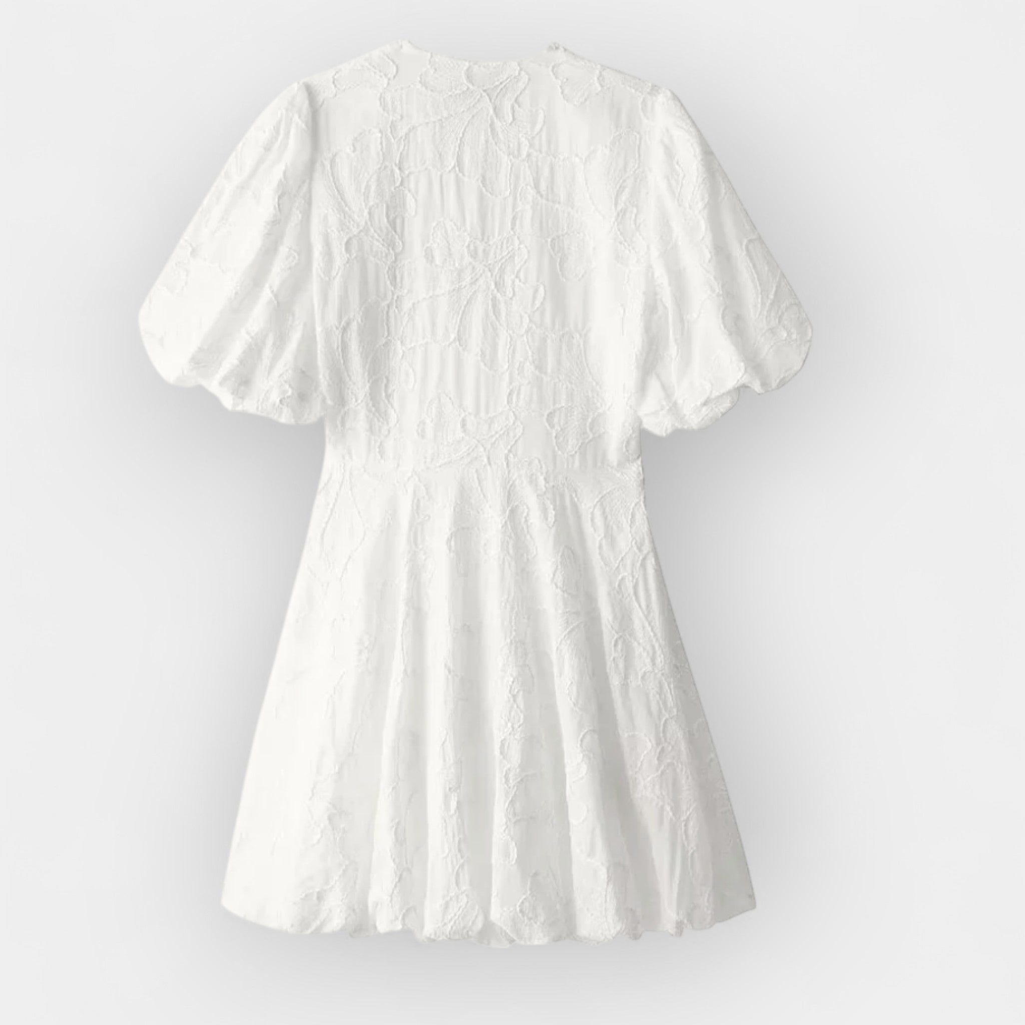 Rochie albă deschisă