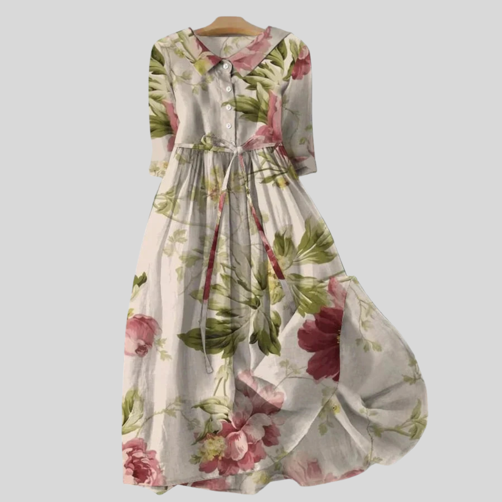 Rochie lungă botanică