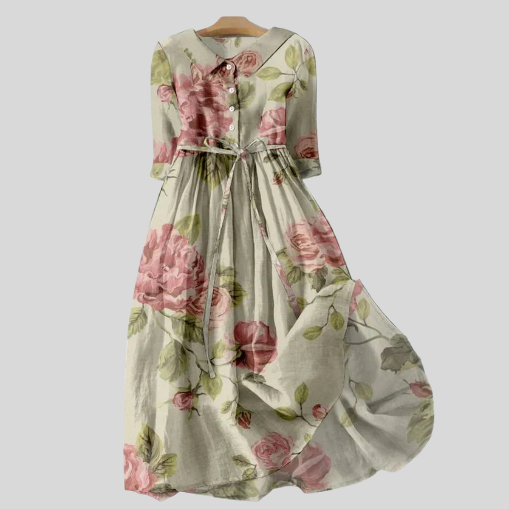 Rochie romantică cu flori