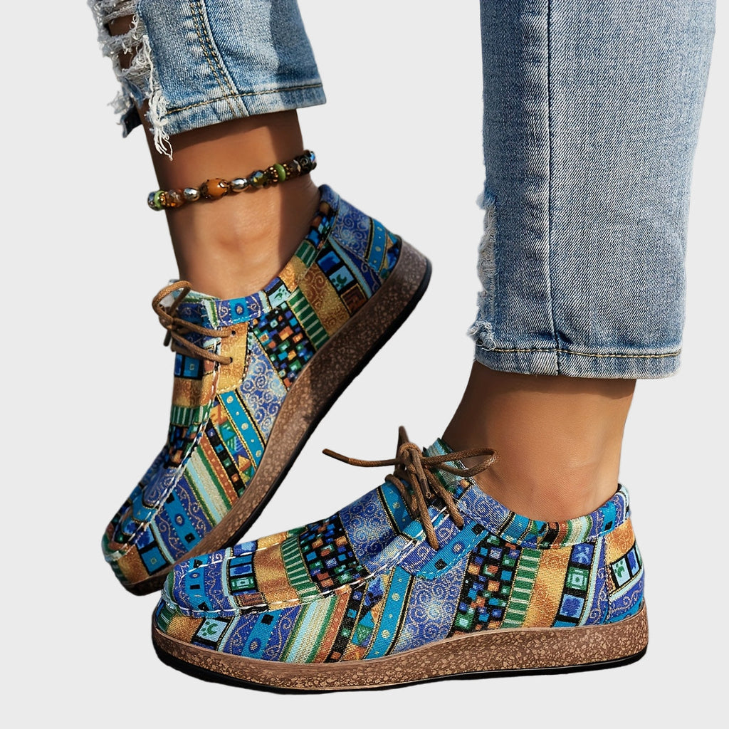 Pantofi Boho Multicolori