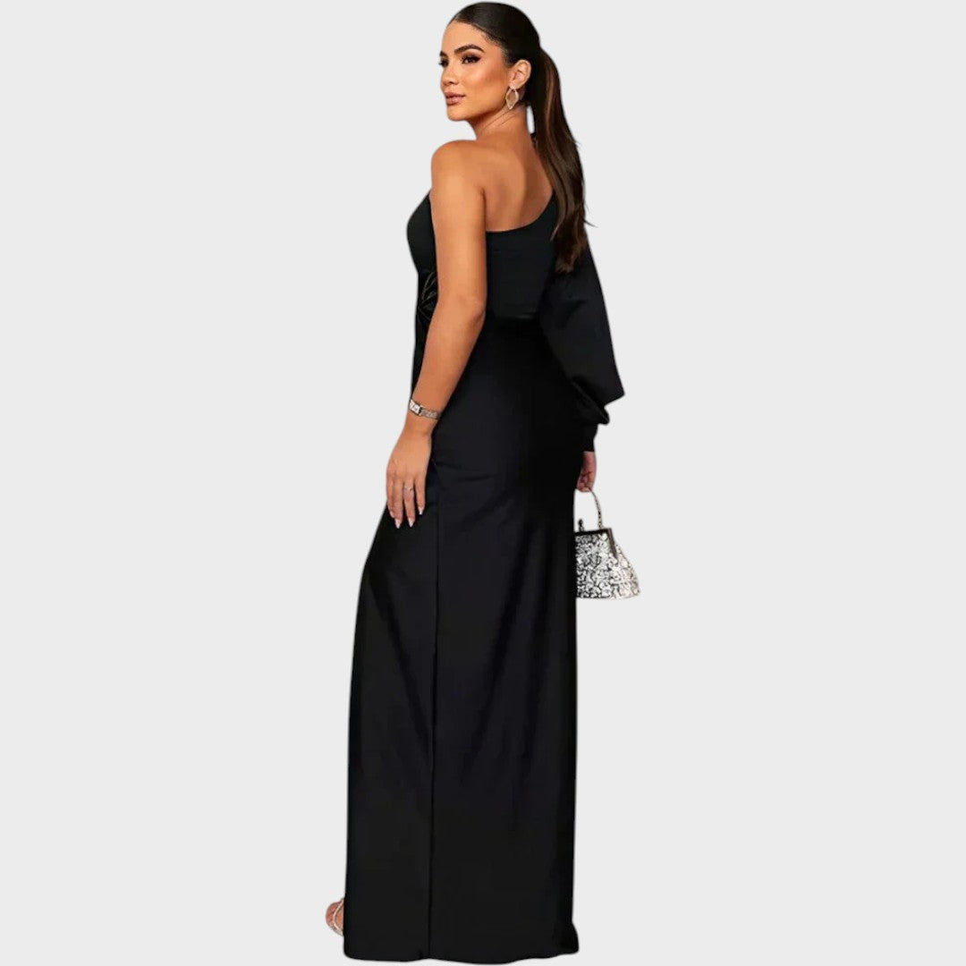 Rasa – Rochie lungă elegantă cu un umăr