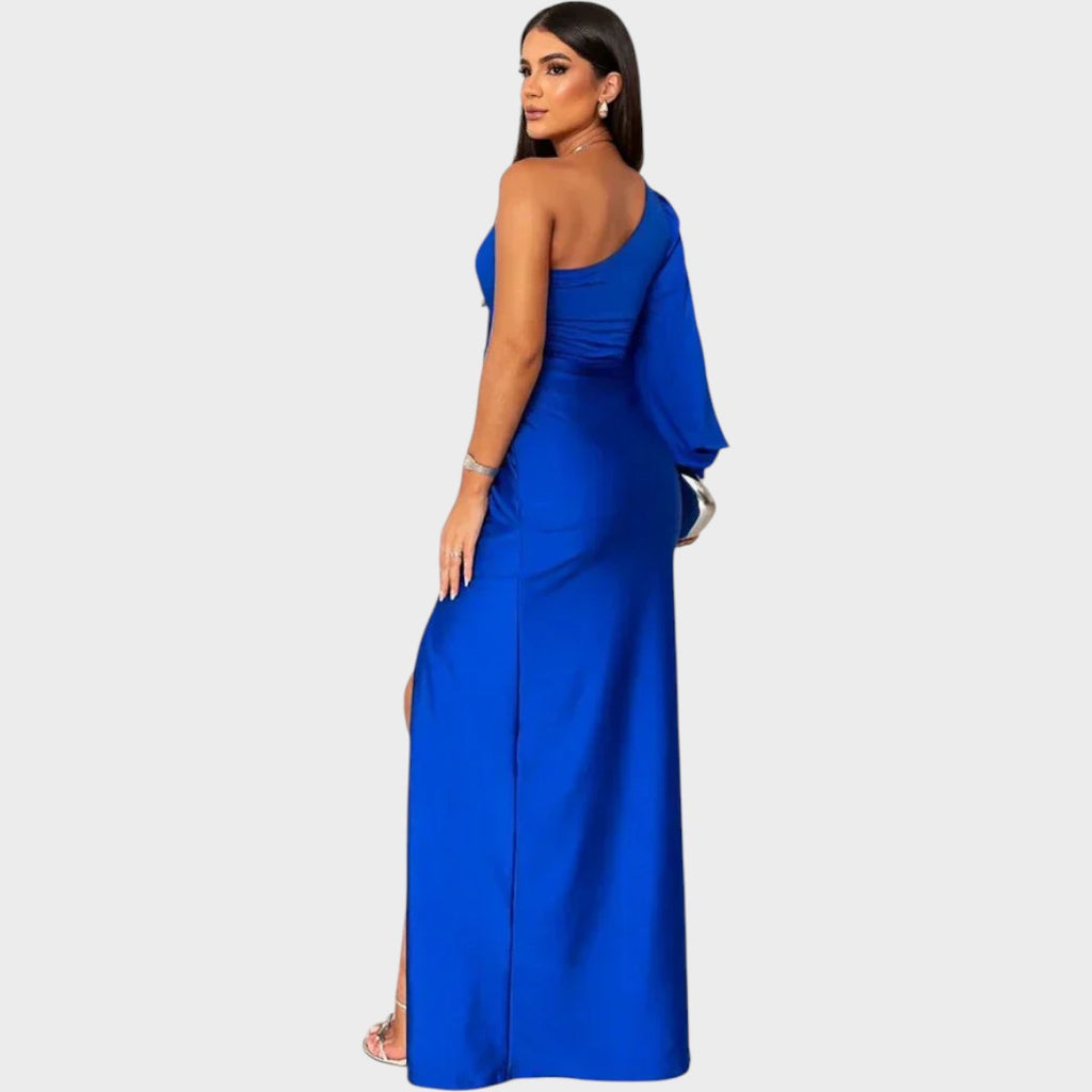 Rasa – Rochie lungă elegantă cu un umăr