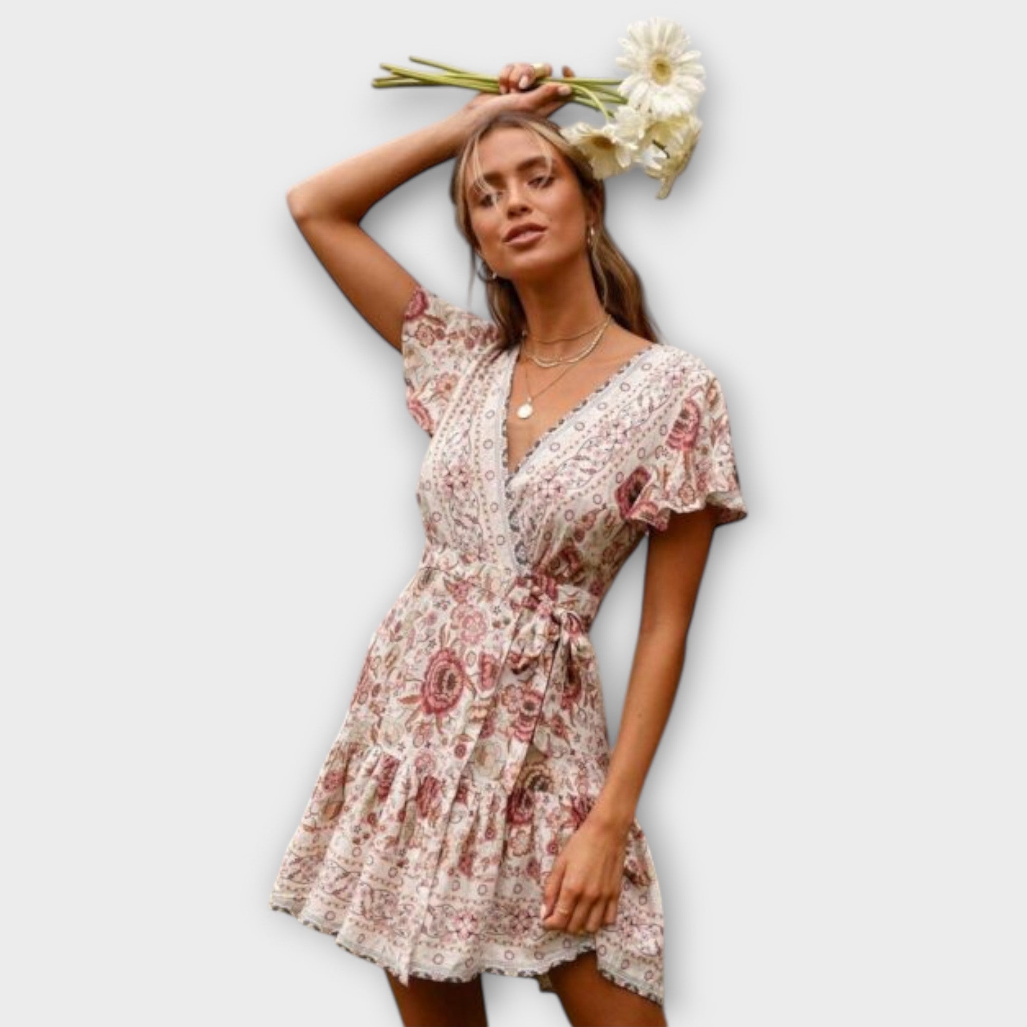 Rochie boho Adélia - Trumpa