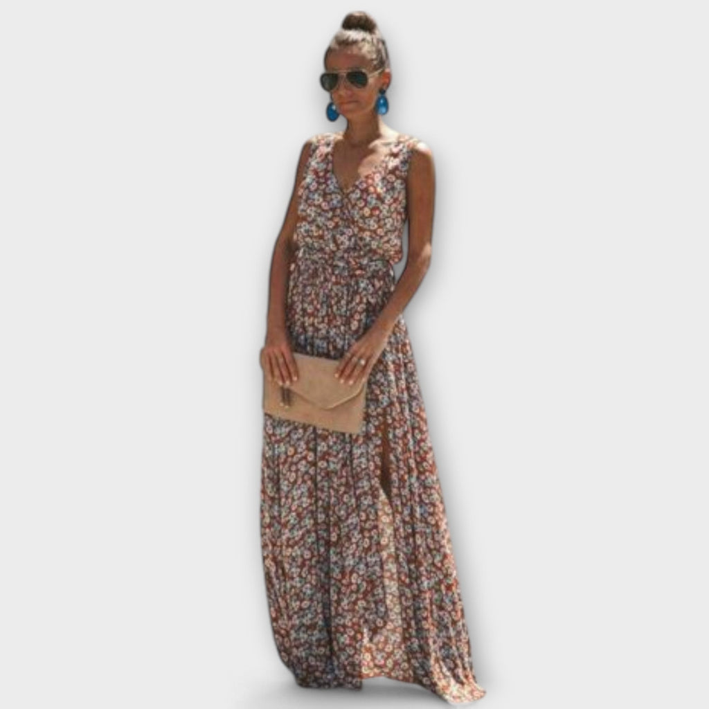 Mafalda - Rochie maxi boho visătoare