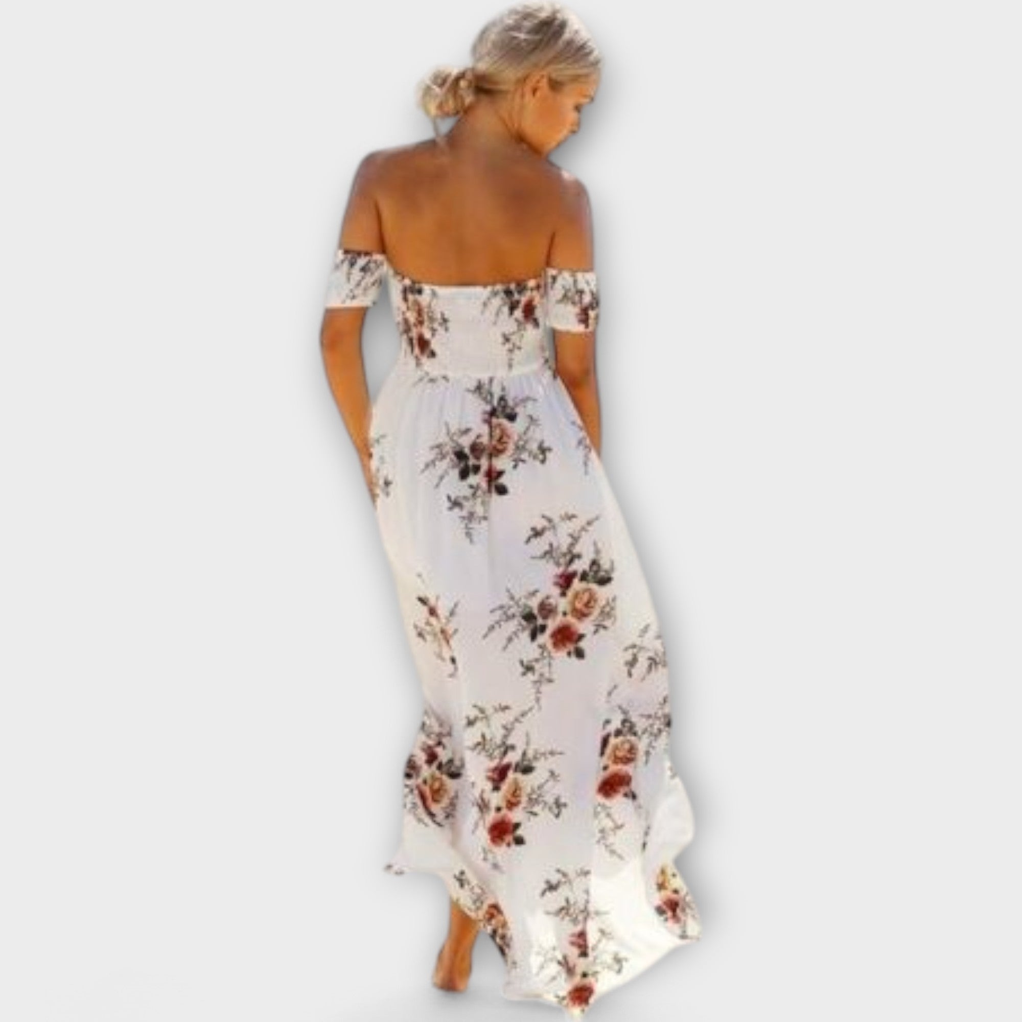 Francisca - Boho Style Midi Dress