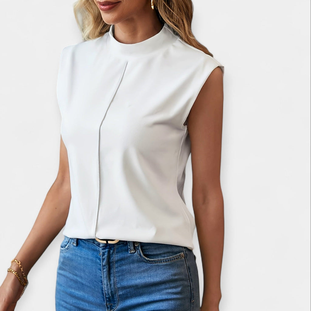 Top elegant fără mâneci