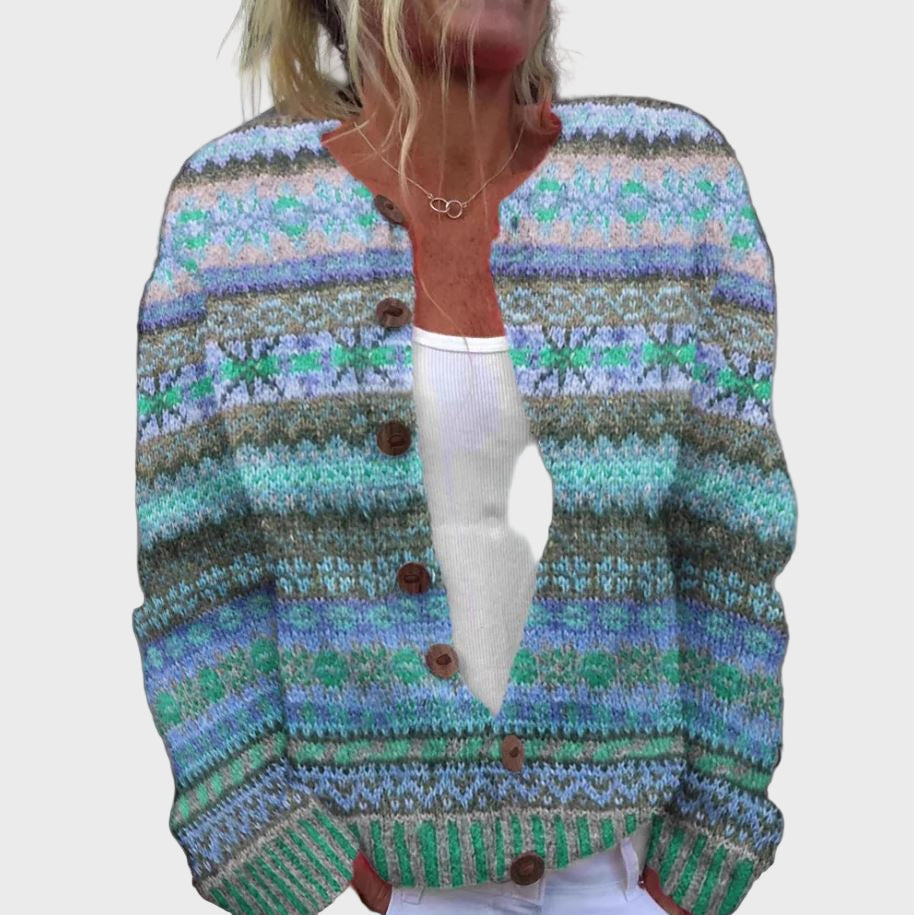 Knitted Vest with Pattern
