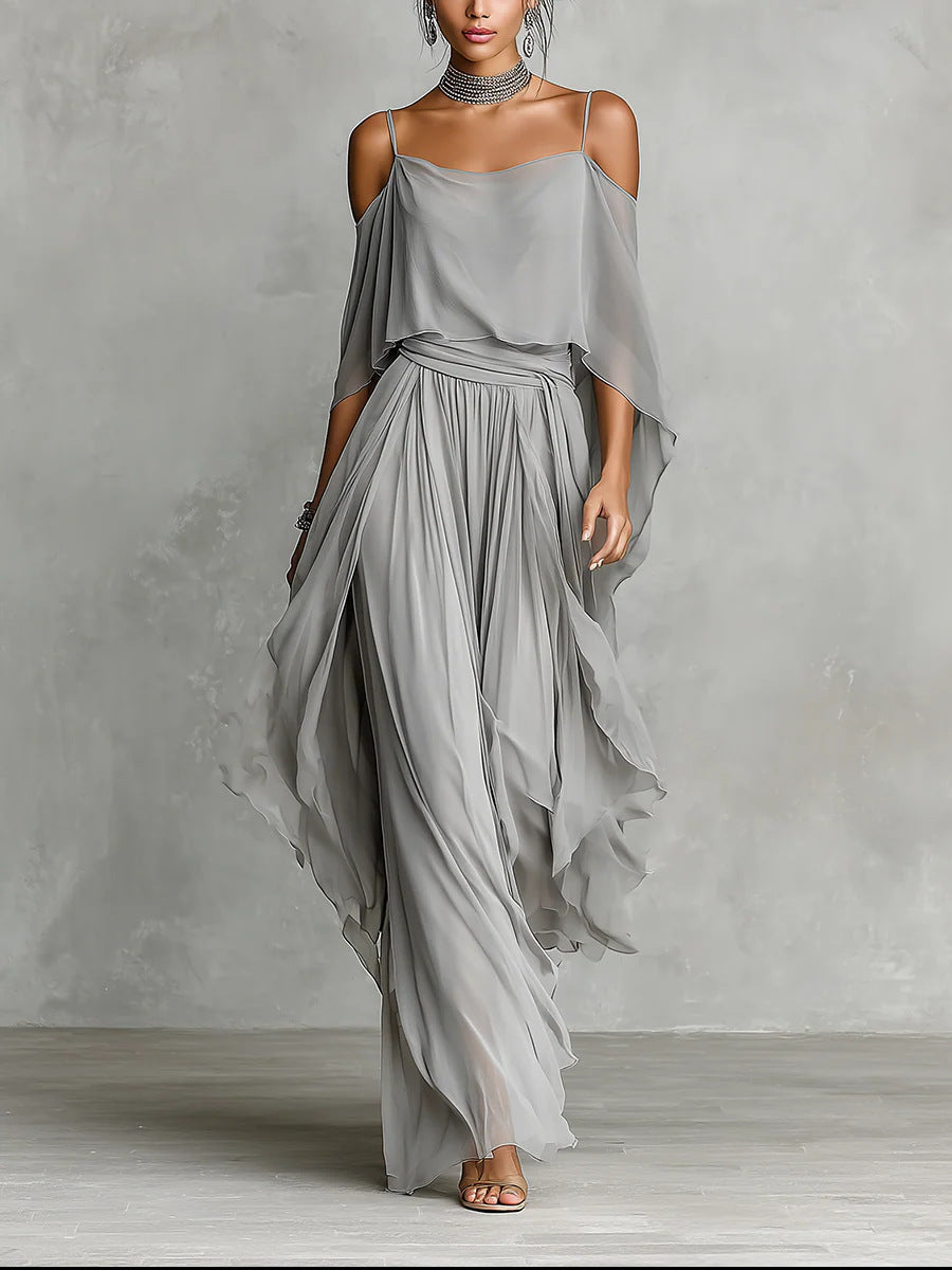Strapless Backless Loose Elegant Long Dress