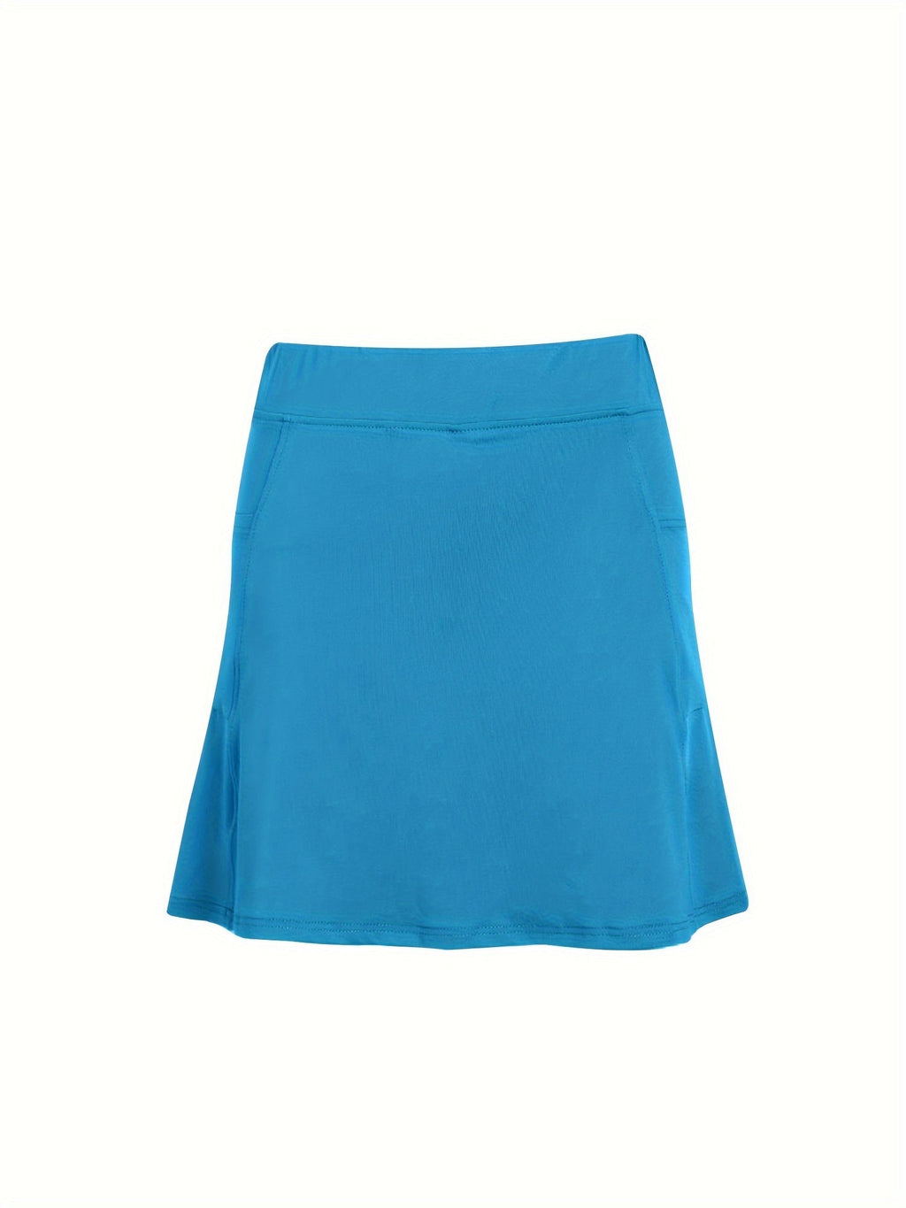 High-Waisted Shorts with Skirt