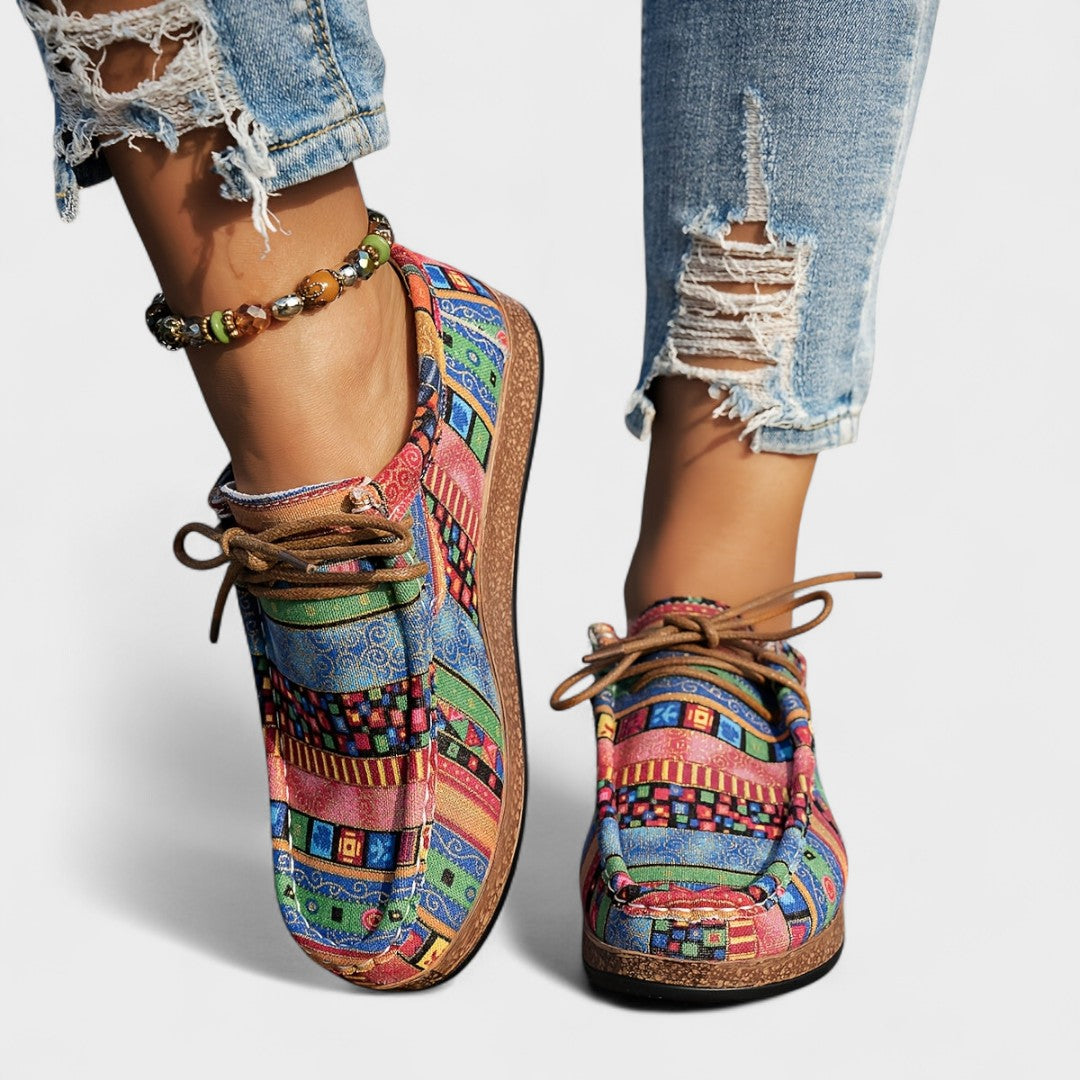 Milena - Colorful Artistic Shoes