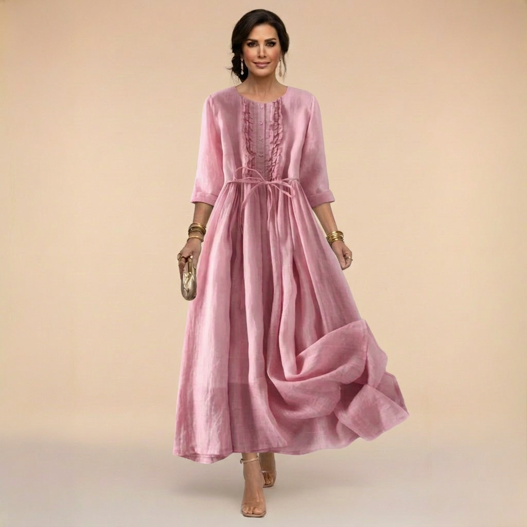Rochie lungă minimalistă