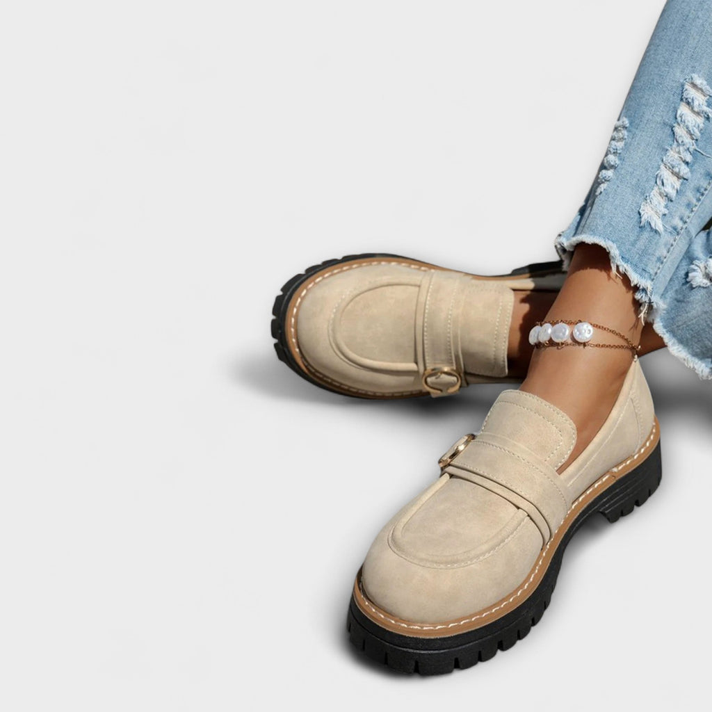Lora™ | Mocasini Casual cu Vârf Rotund