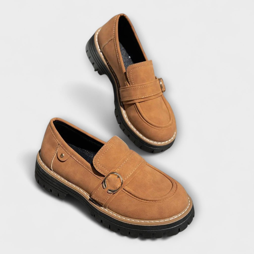 Lora™ | Mocasini Casual cu Vârf Rotund