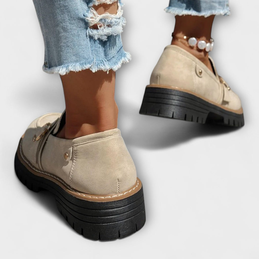 Lora™ | Mocasini Casual cu Vârf Rotund