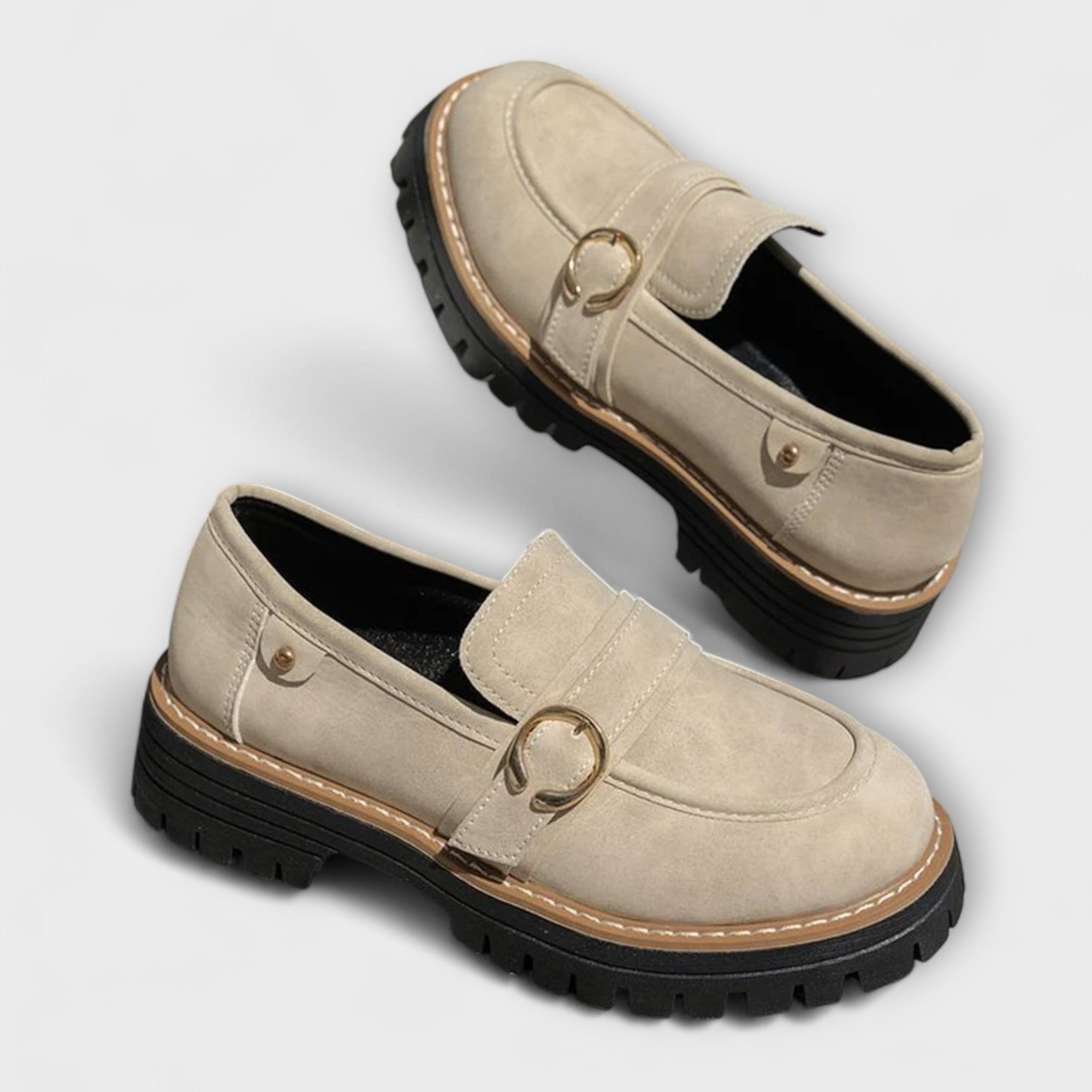 Lora™ | Mocasini Casual cu Vârf Rotund