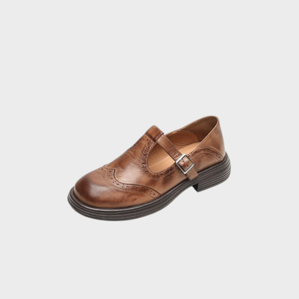 Agnija - Elegant Leather Shoes