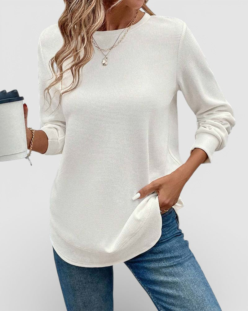 Ana™ | Tricou esențial cu mânecă lungă