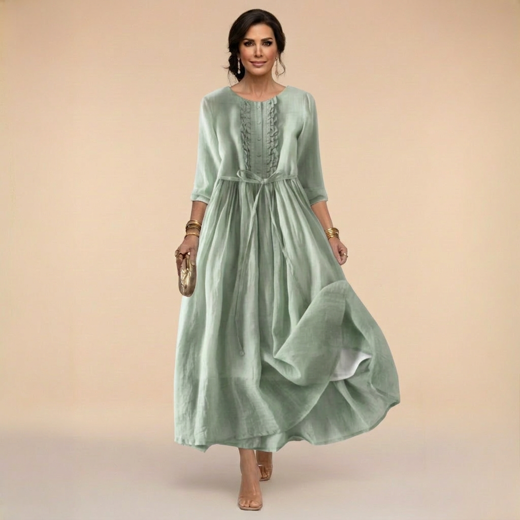 Rochie lungă minimalistă