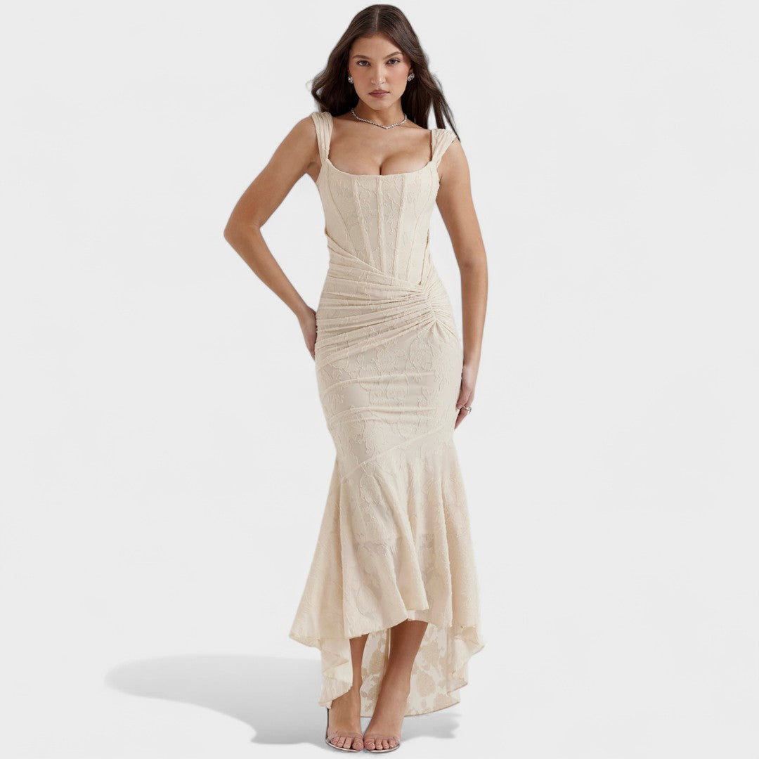 Eduarda - Rochie romantică cu siluetă