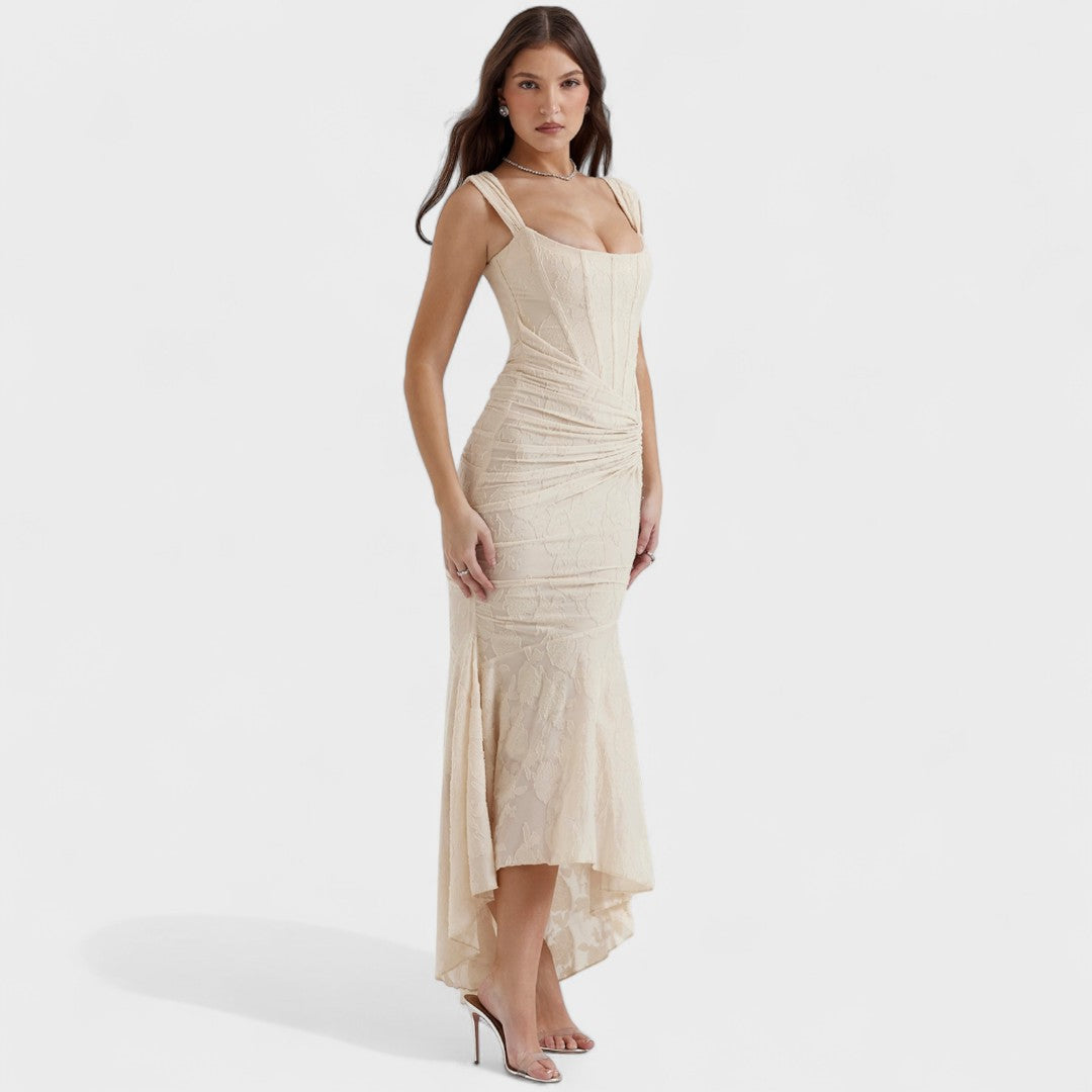 Eduarda - Rochie romantică cu siluetă