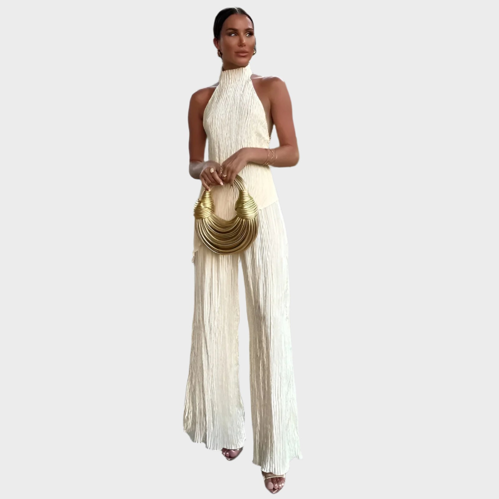 Set elegant plisat
