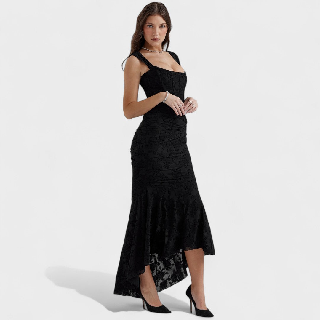 Eduarda - Rochie romantică cu siluetă