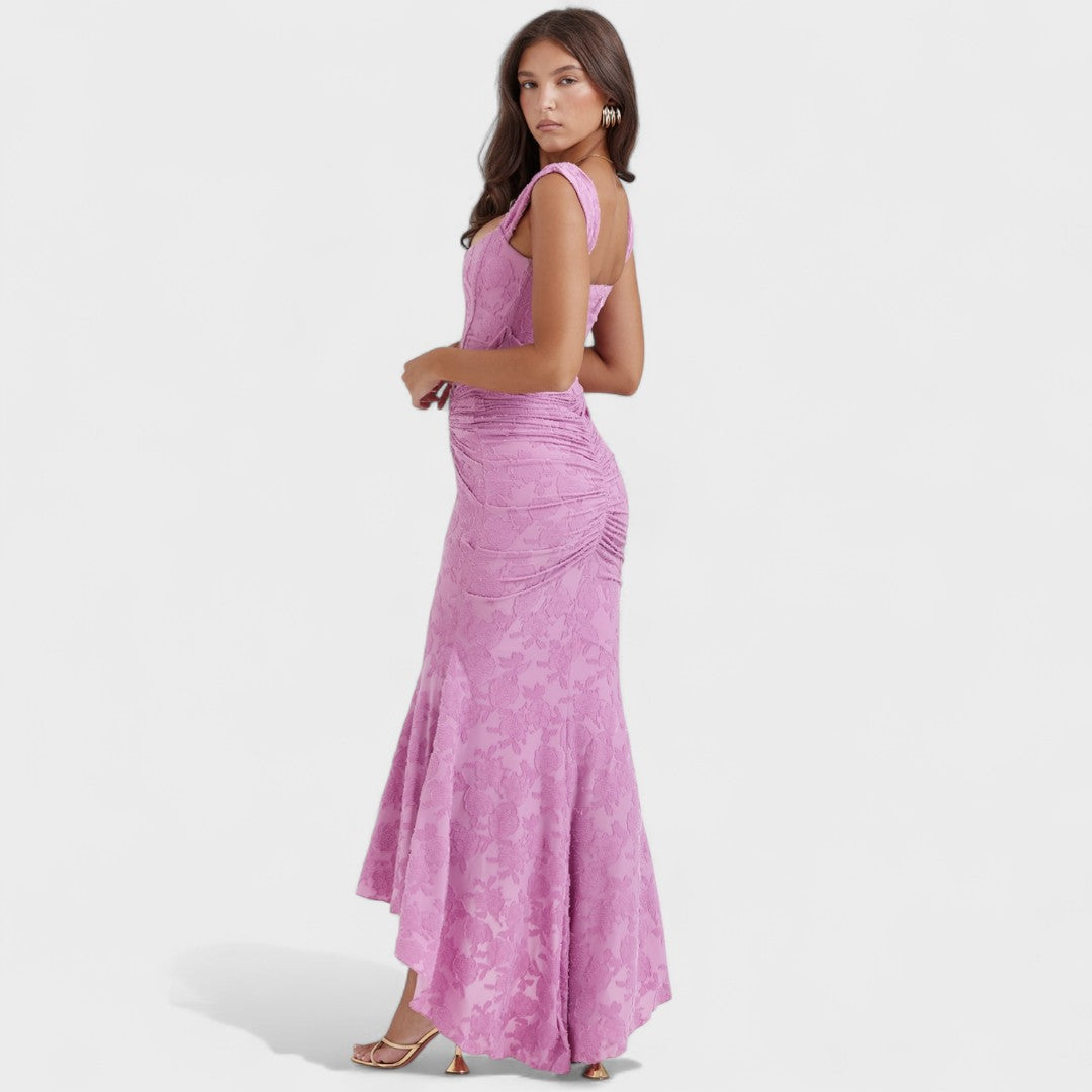 Eduarda - Rochie romantică cu siluetă
