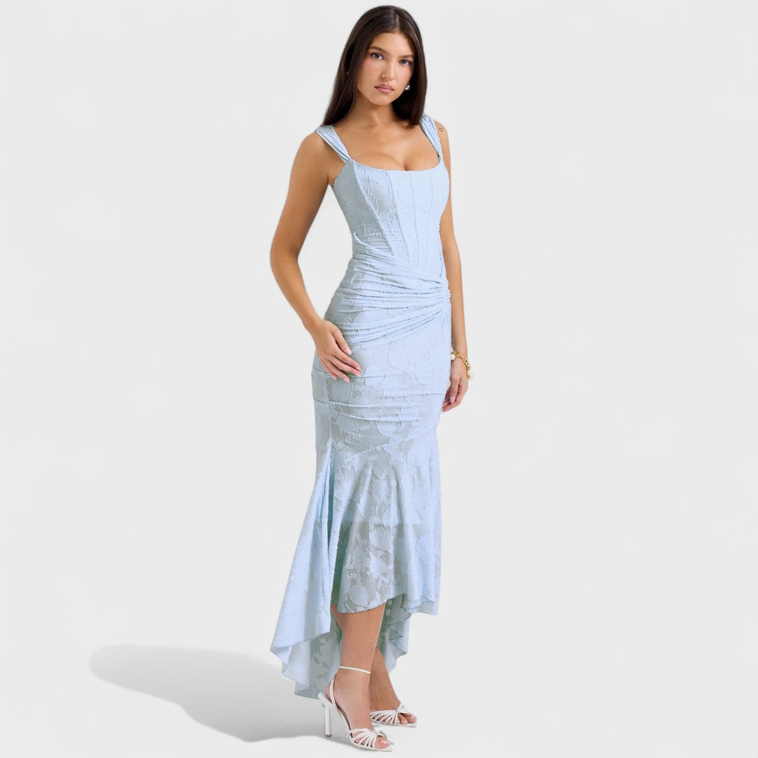 Eduarda - Rochie romantică cu siluetă
