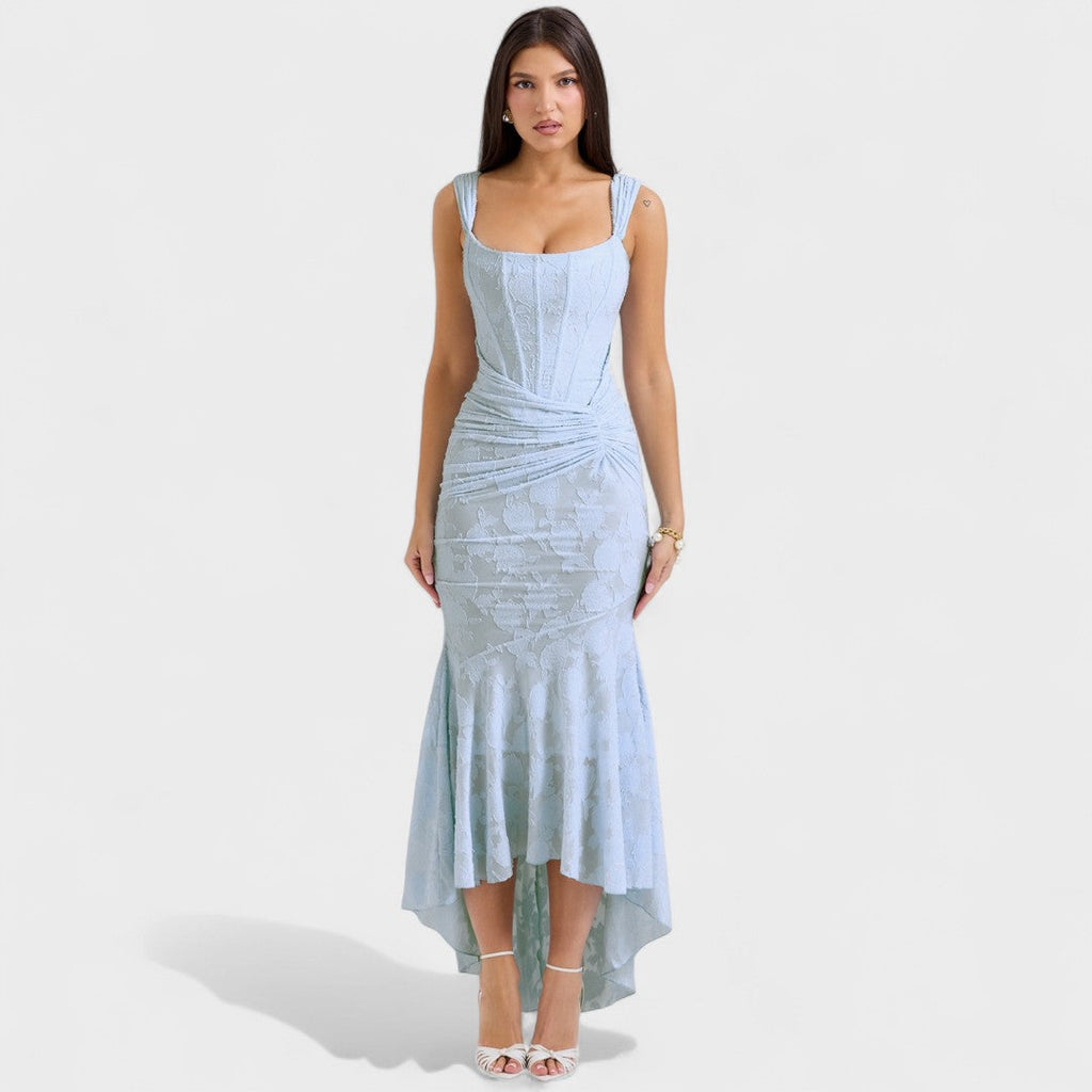 Eduarda - Rochie romantică cu siluetă