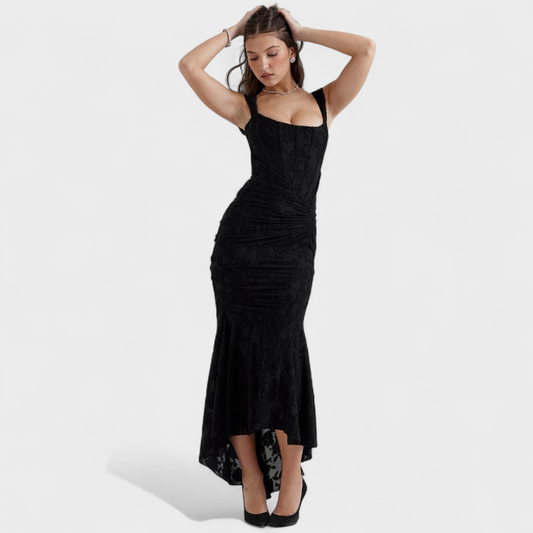 Eduarda - Rochie romantică cu siluetă