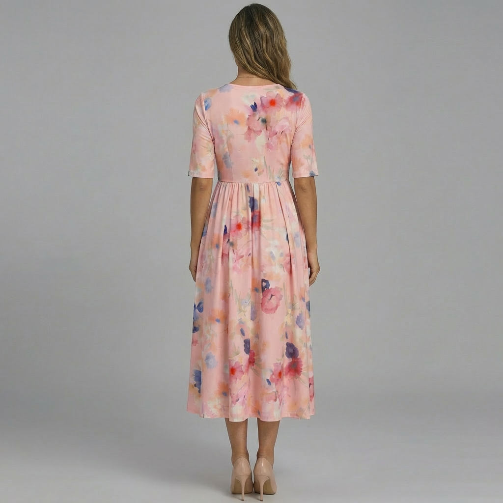 Sofie – Dress with V-neck