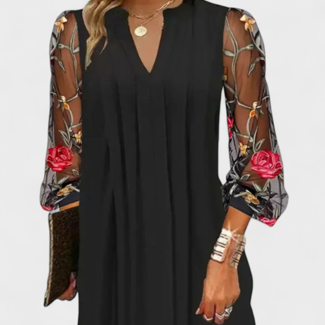Daniela - Rochie mini elegantă cu decolteu în V