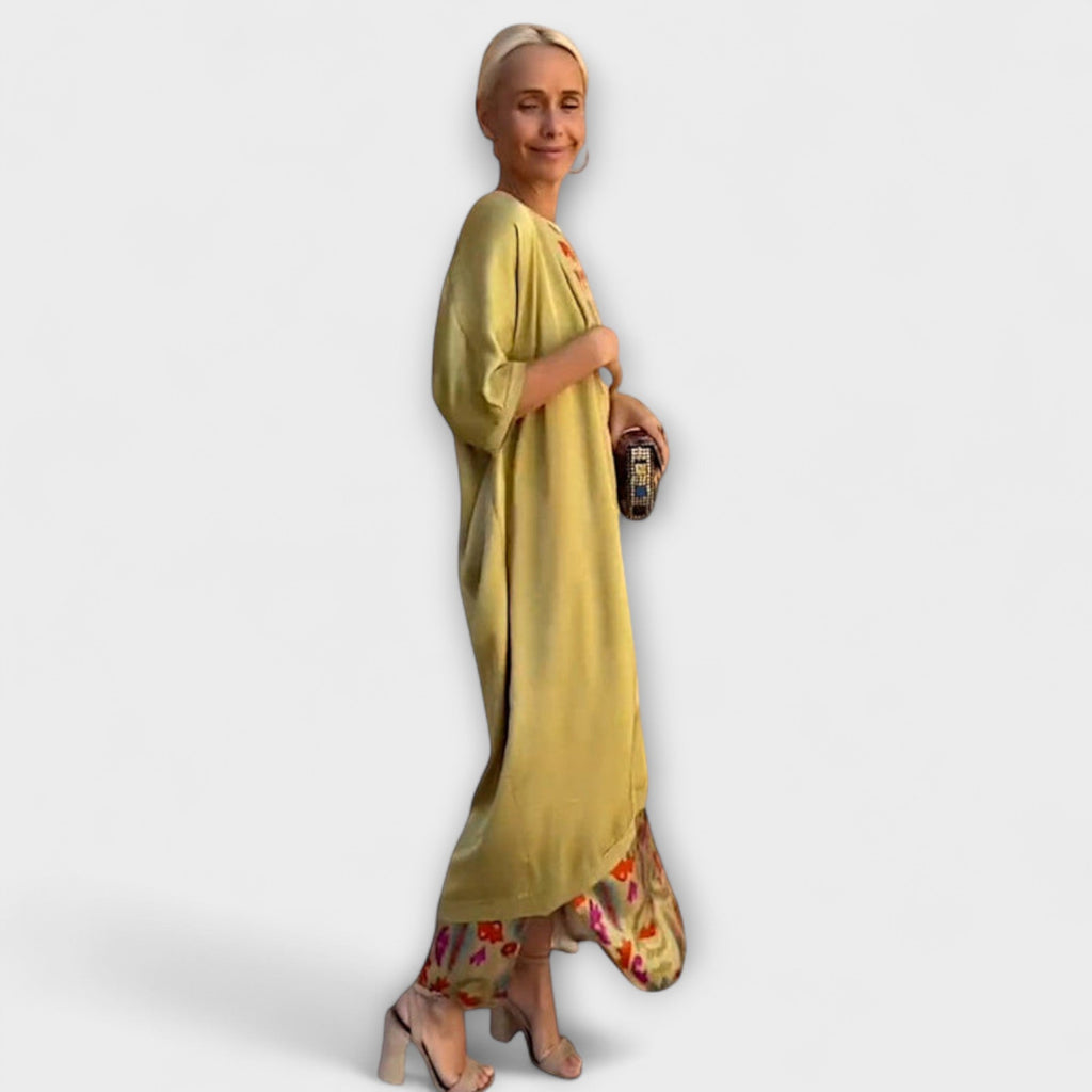 Julia – Rochie maxi cu jachetă asortată