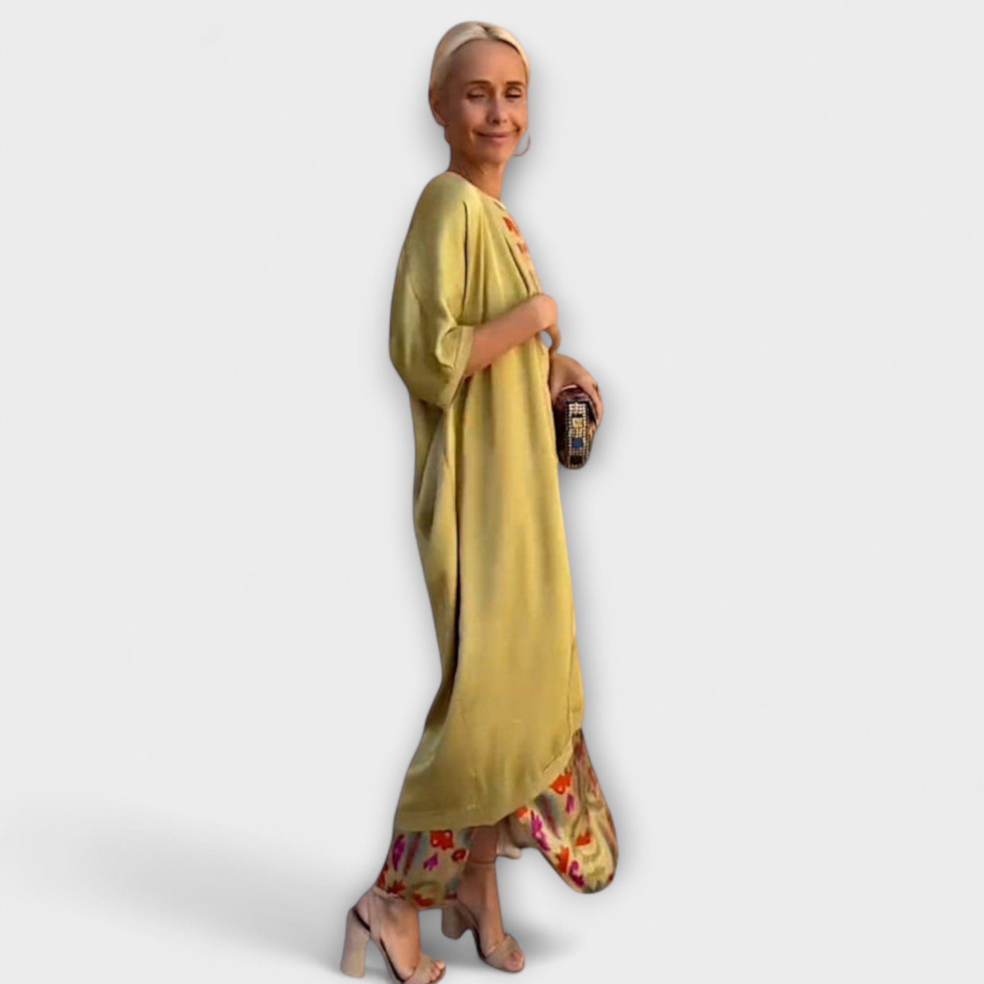 Julia – Rochie maxi cu jachetă asortată
