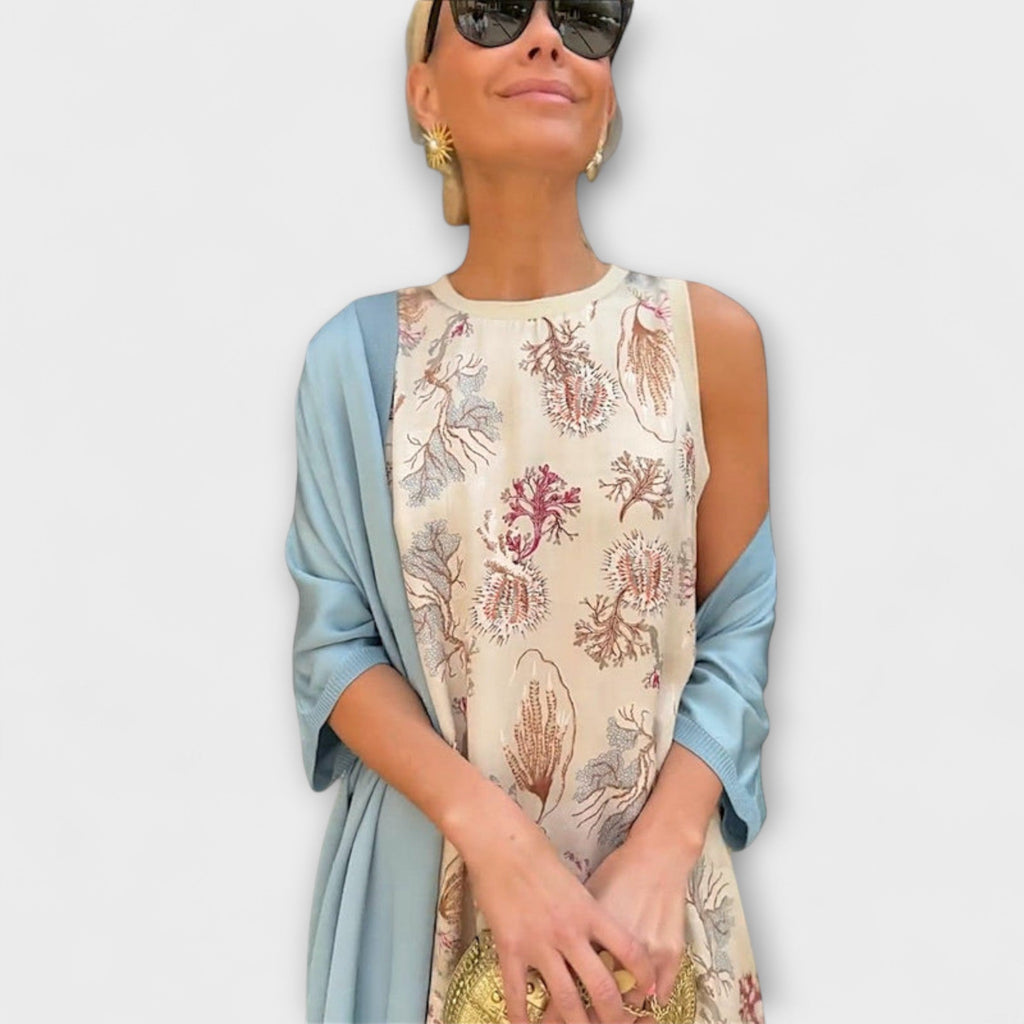 Julia – Rochie maxi cu jachetă asortată